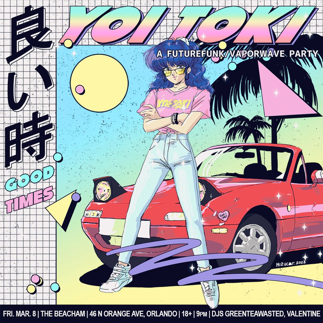 YOI TOKI: A FUTURE FUNK / VAPORWAVE PARTY - TKX